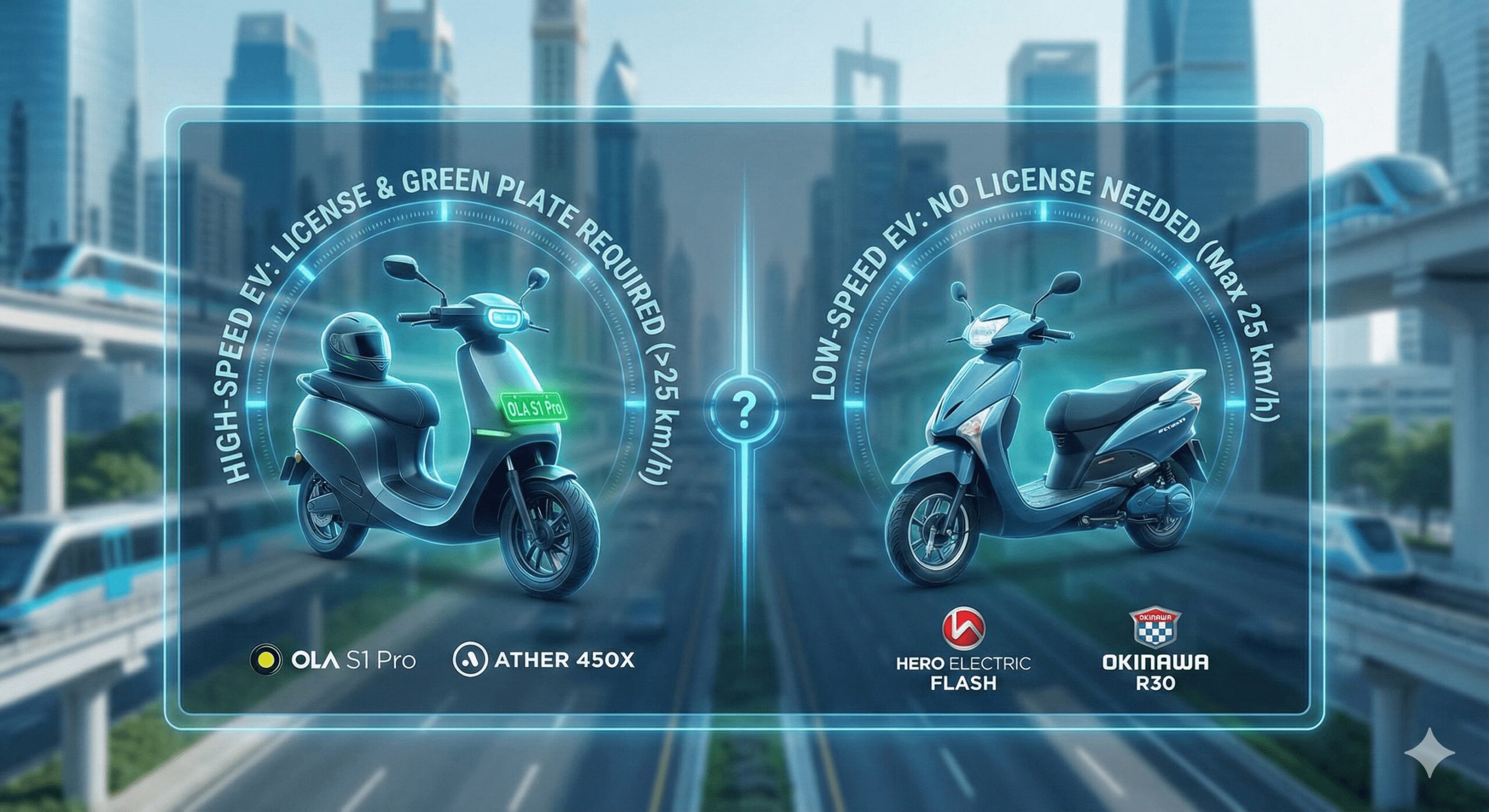 Jio AirFiber indoor router unit showing a blinking red LED light indicating no 5G signal, next to a smartphone displaying the MyJio app diagnostics screen