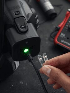 Electric scooter charger showing green light but not charging battery on Gotrax or Hiboy due to a blown fuse replacement