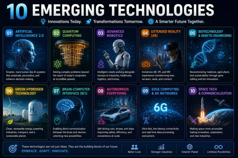 10 Emerging Technologies That Are Actually Changing Things in 2026