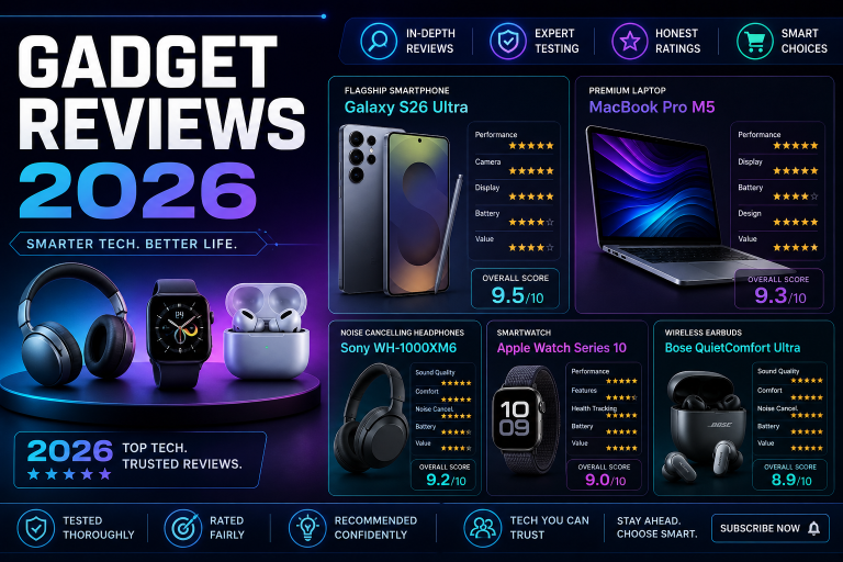 Gadget Reviews 2026: What’s Hot, What’s Not, and What’s Actually Worth Buying