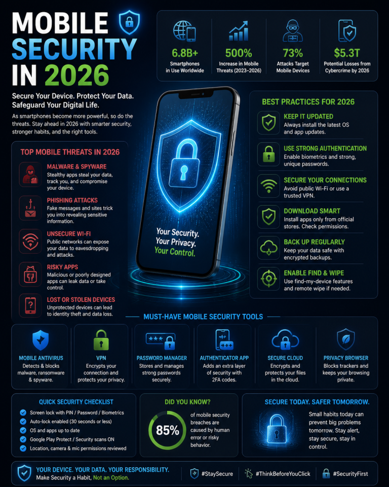 Is Your Smartphone Secure? A Complete Guide to Mobile Security in 2026